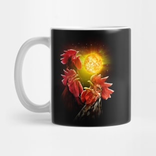 Crowing At The Sun Mug